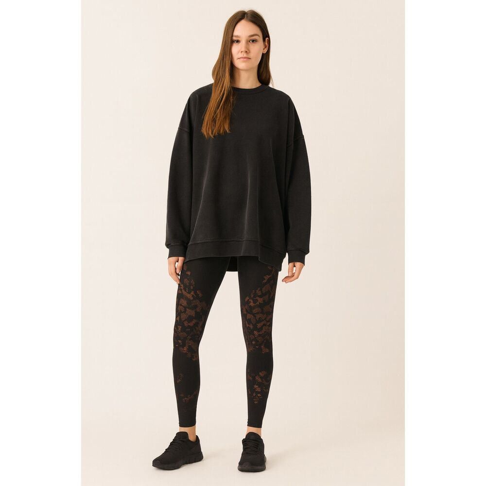 Lululemon Mapped Out High-Rise 28” Black Brick Camo SenseKnit Tight Sz 6